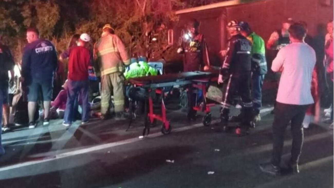 Accidente en Ecuador deja cinco muertos y 29 heridos