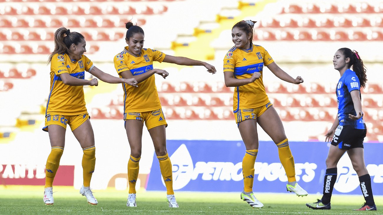 ¡Las Amazonas golearon a domicilio al Querétaro!