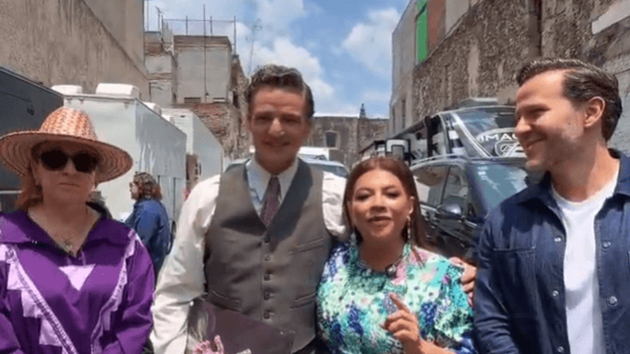 Pedro Pascal filma en CDMX y Clara Brugada celebra su cumpleaños