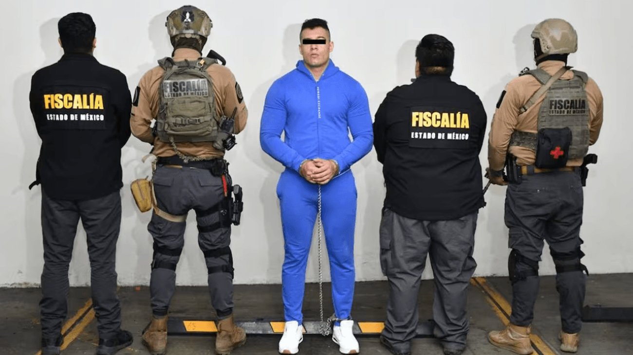 Ingresan a 'El Chino' al penal de Chiconautla, en Ecatepec,