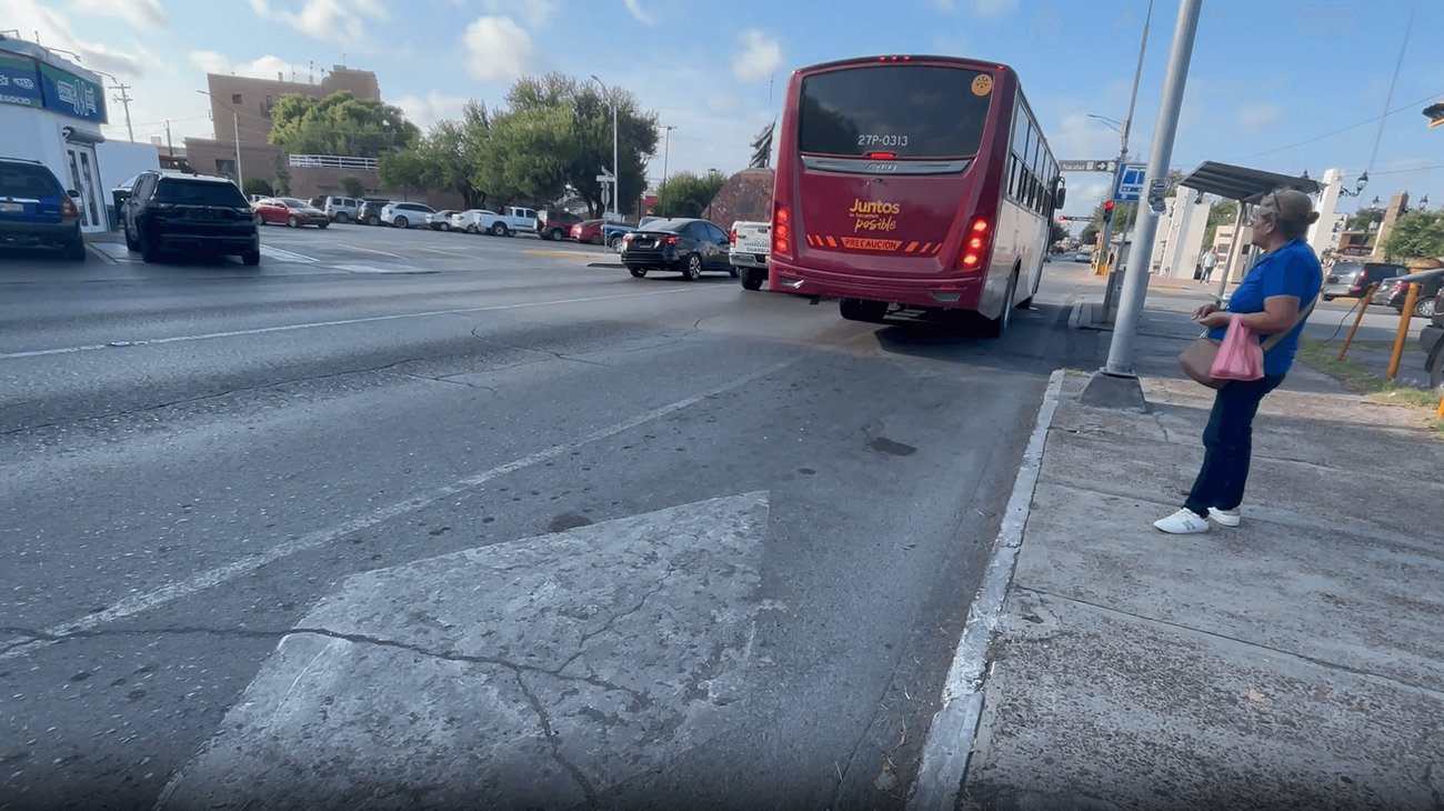 Nuevo Laredo impulsa campaña para respetar paradas de camión
