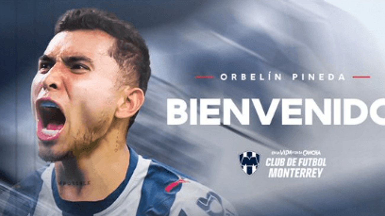 Rayados anuncia llegada de Orbelín Pineda para el Apertura 2026