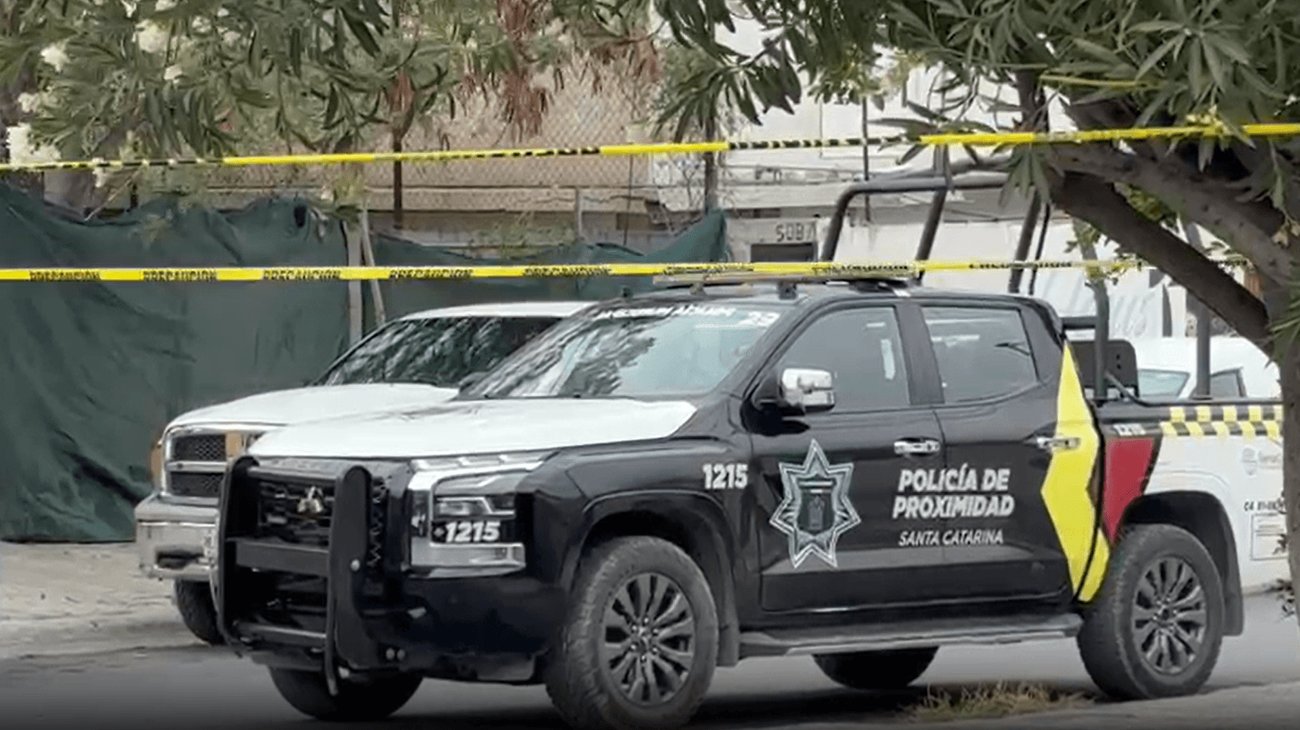 Balacera causa movilización policiaca en Santa Catarina
