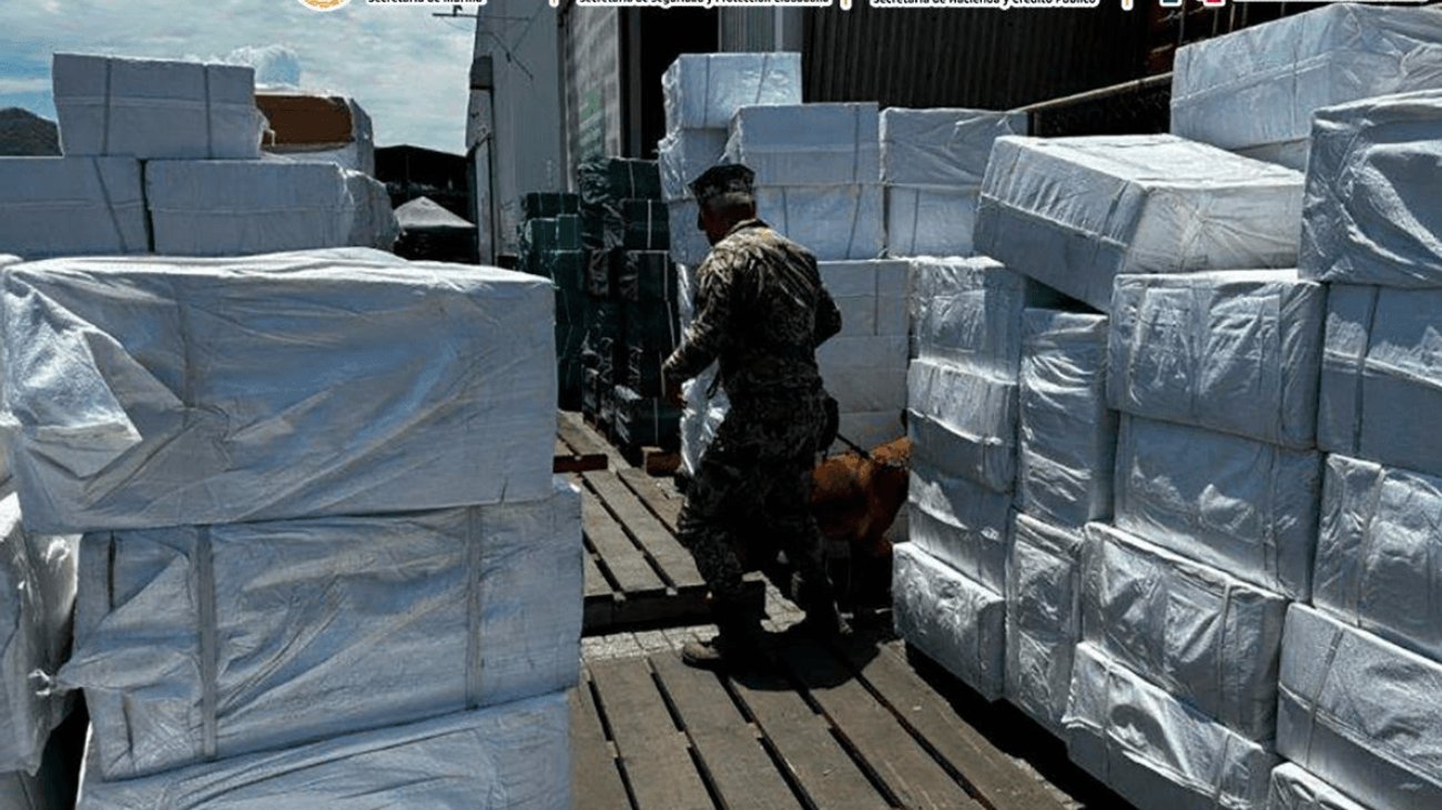 Decomisan más de 8 millones de cigarrillos en Colima