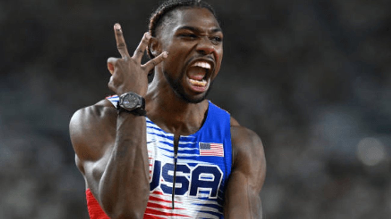 Noah Lyles sufre lesión y abandona la final de 200 metros