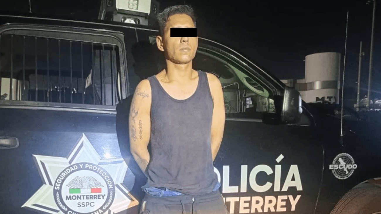 Detienen a hombre por robar funeraria en Monterrey
