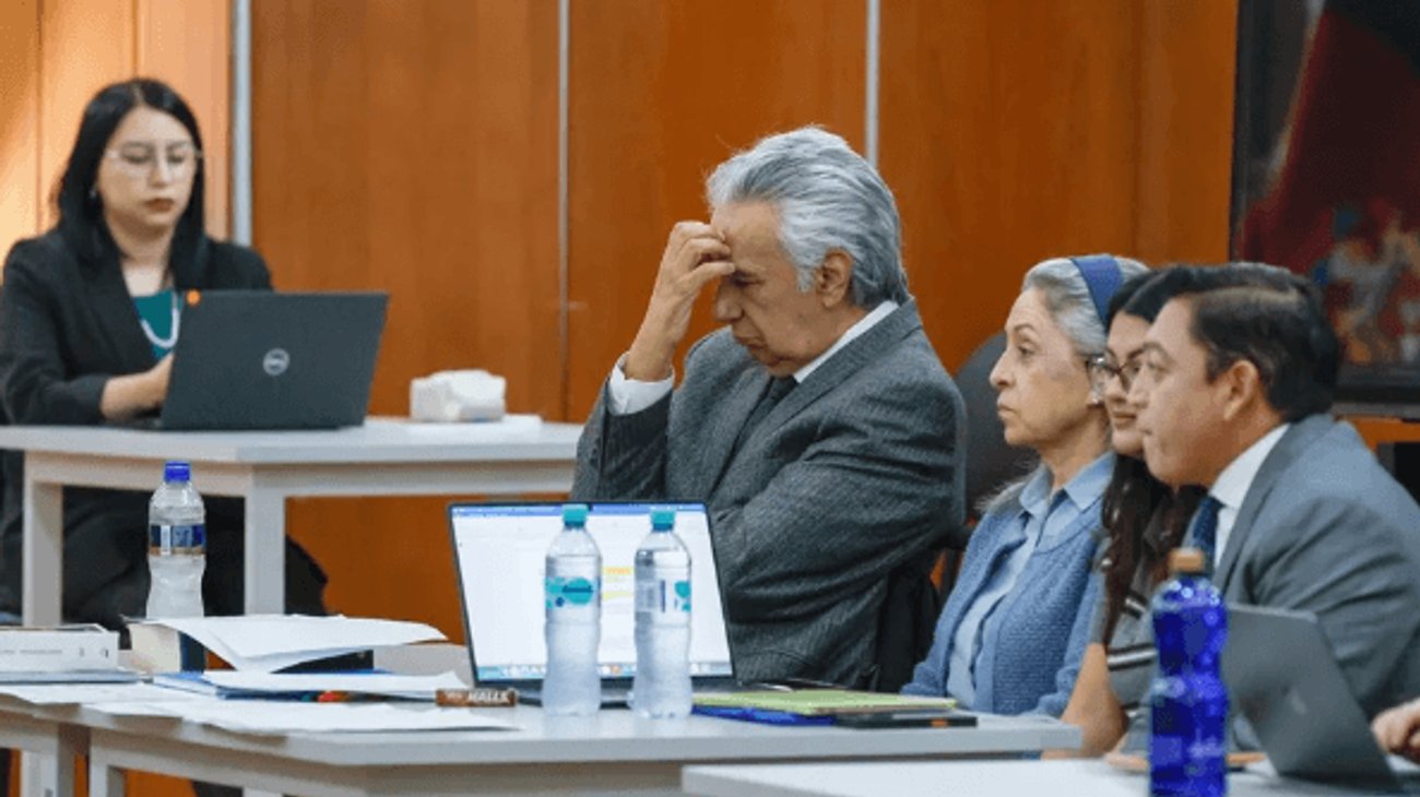 Justicia de Ecuador mantiene condena contra Lenín Moreno