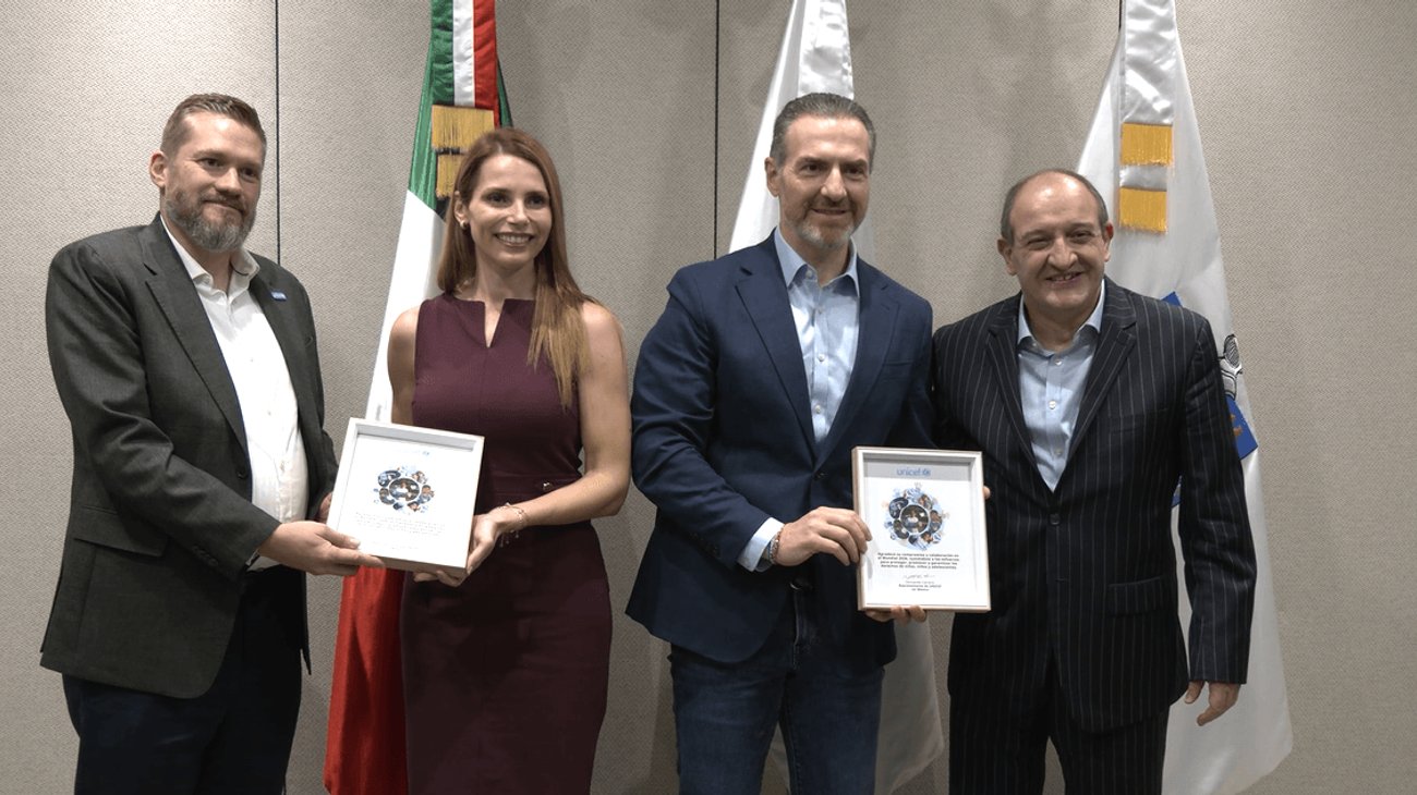 UNICEF reconoce acciones de Monterrey a favor de la infancia