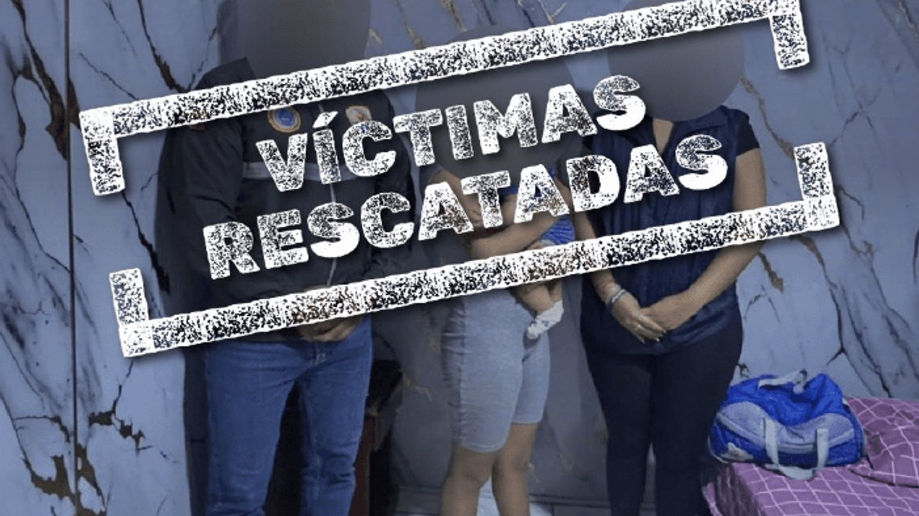 Rescatan a adolescente y su hija durante operativo en Ecuador