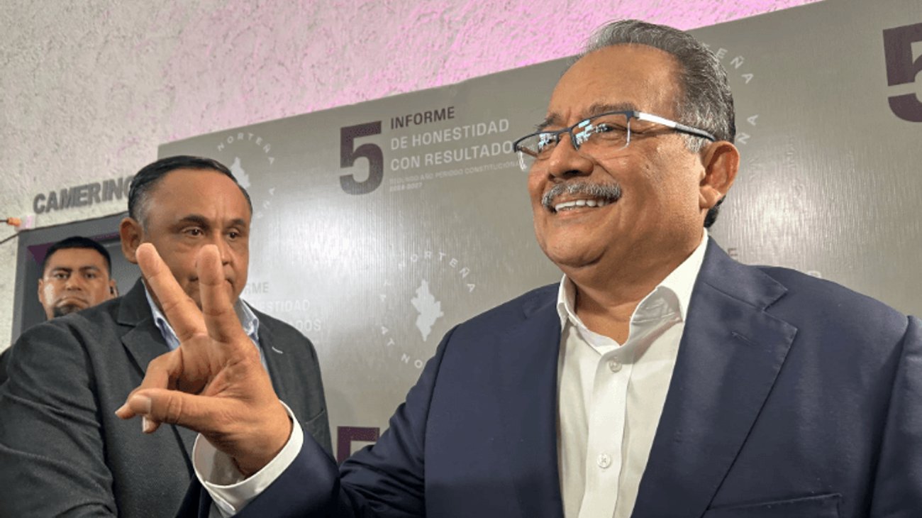 Andres Mijes rinde su Quinto Informe tras regresar a Escobedo