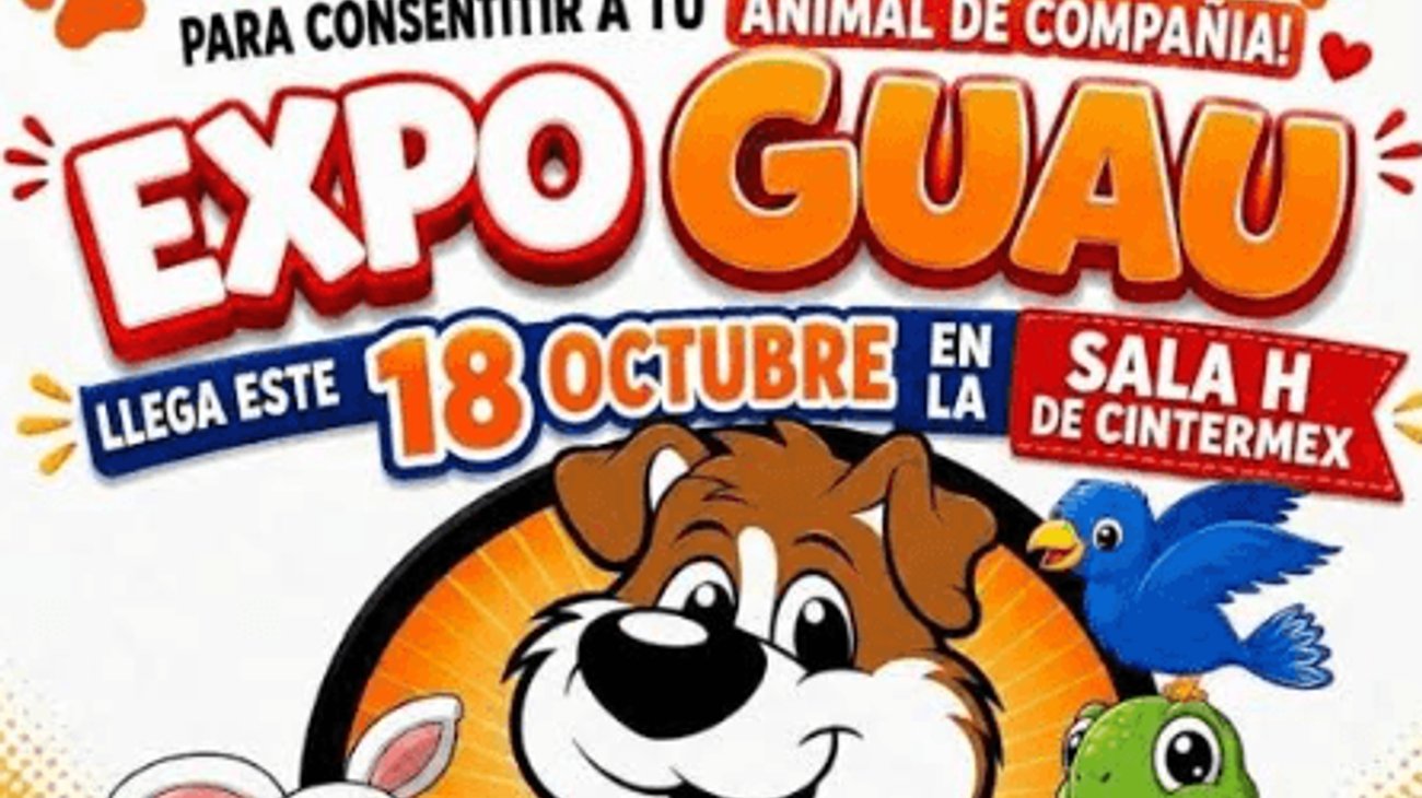 Invitan a familias de Nuevo León adoptar mascotas en la Expo Guau