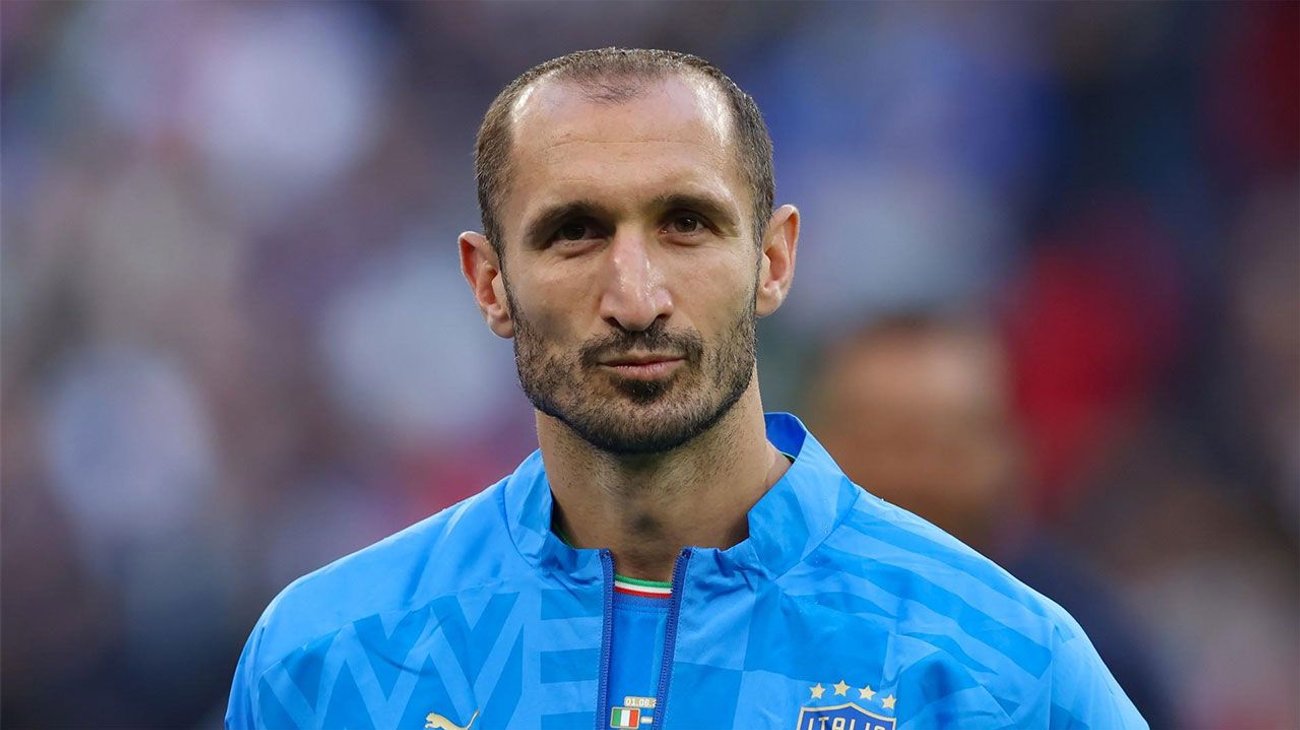 Chiellini anuncia su retiro del futbol a los 39 años