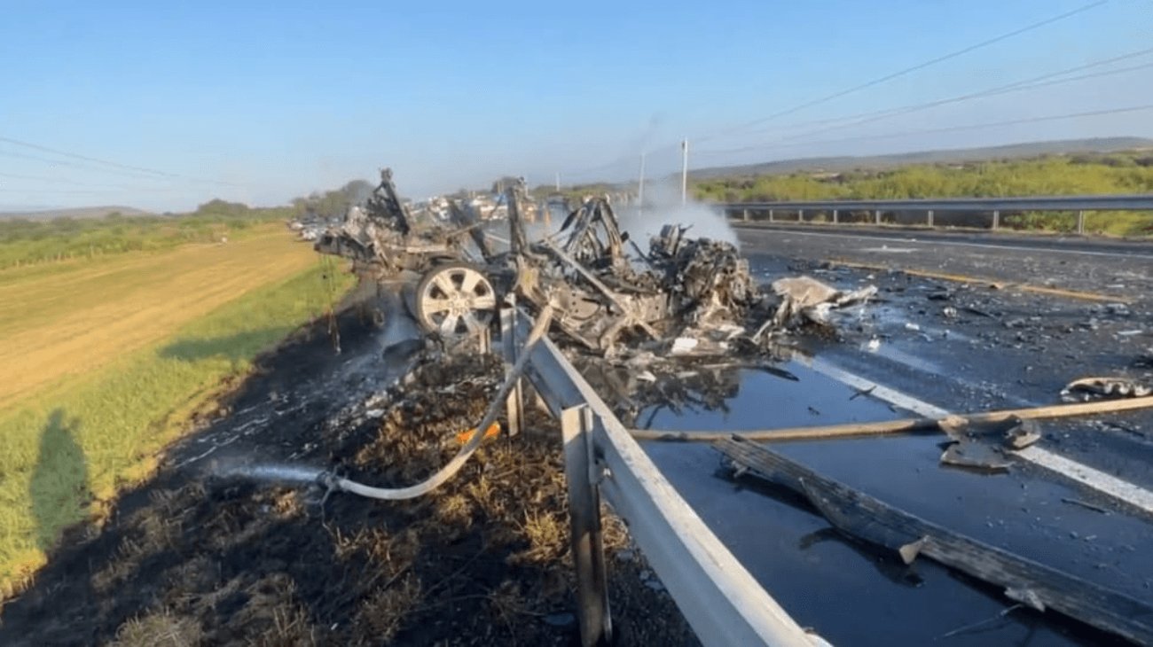 Familia regia muere en choque sobre carretera Victoria-Tampico 