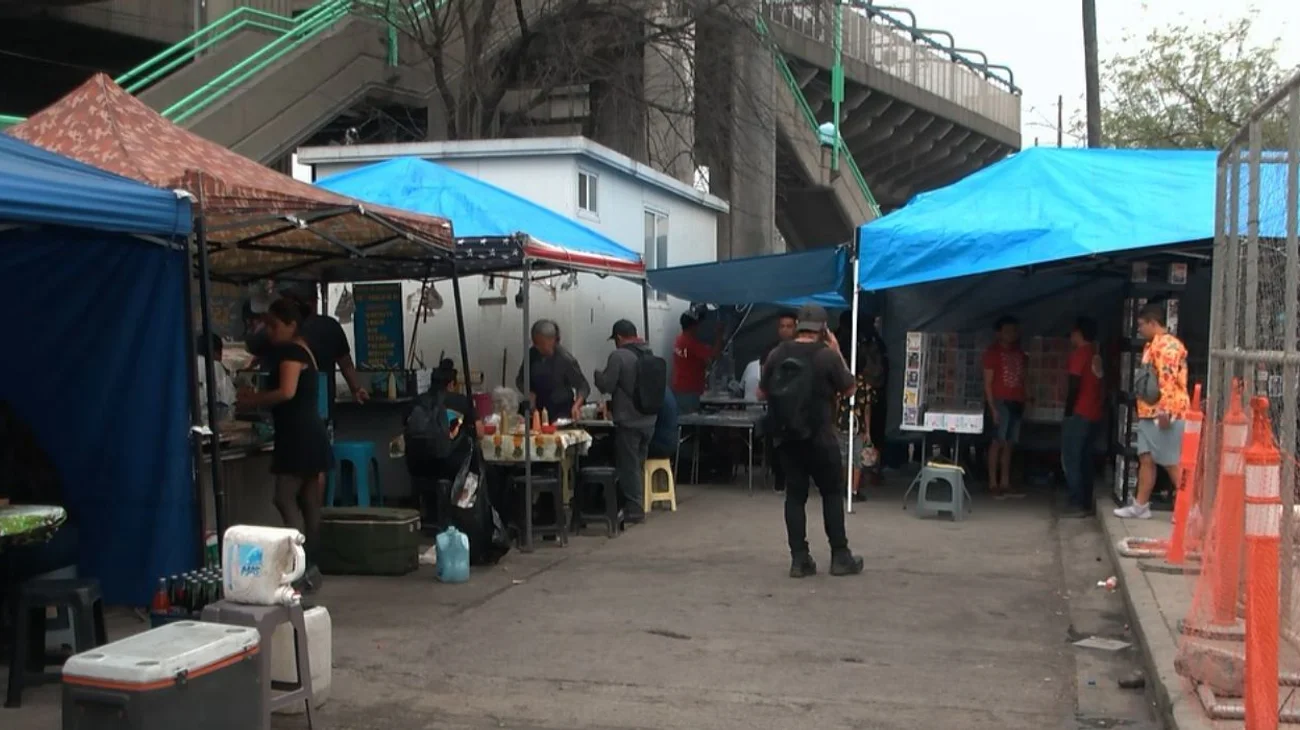 Construcciones del metro afectan a comerciantes en la Y griega