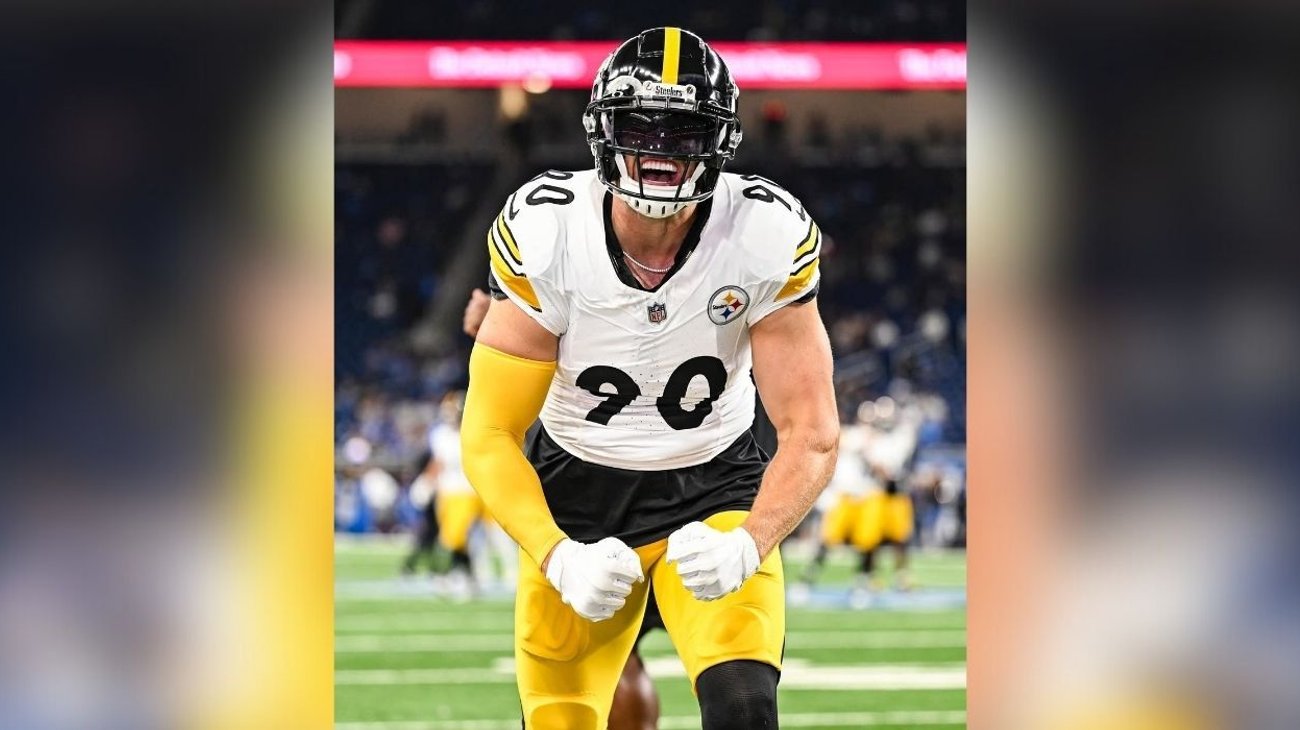 Hospitalizan a TJ Watt, estrella de Steelers por lesión pulmonar