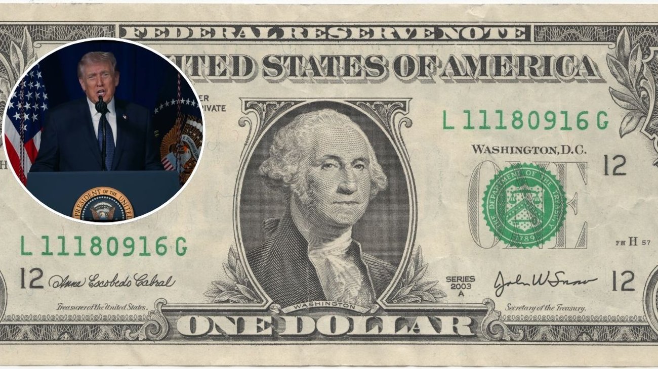 Firma de Trump aparecerá en billetes de un dólar