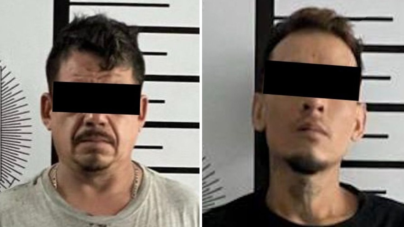 Detienen a dos por conducir imprudentemente y portar droga