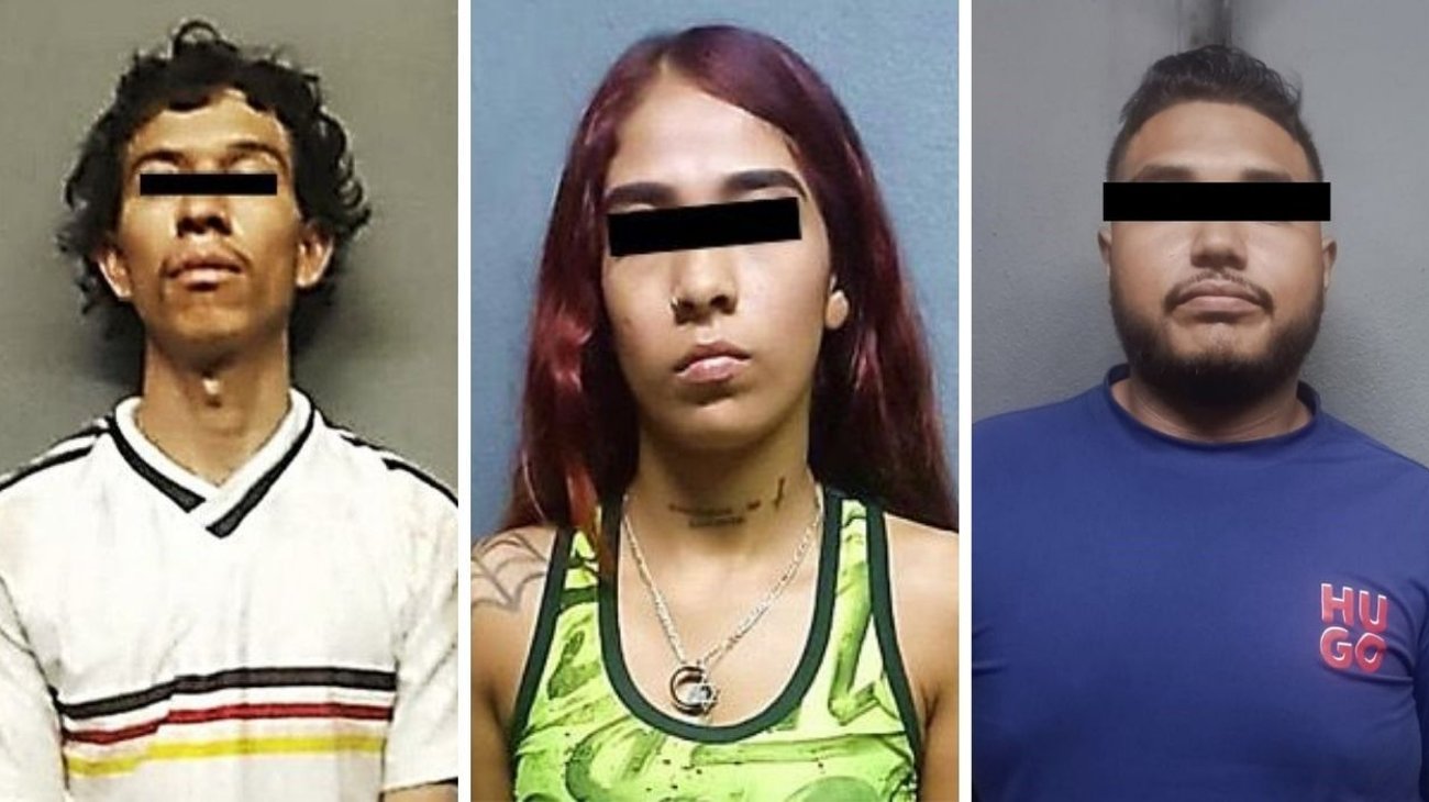 Detienen a tres personas con órdenes de aprehensión en Apodaca 