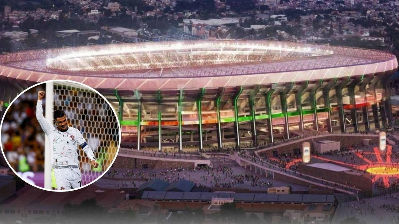 México enfrentará a Portugal en reinauguración del Azteca con CR7