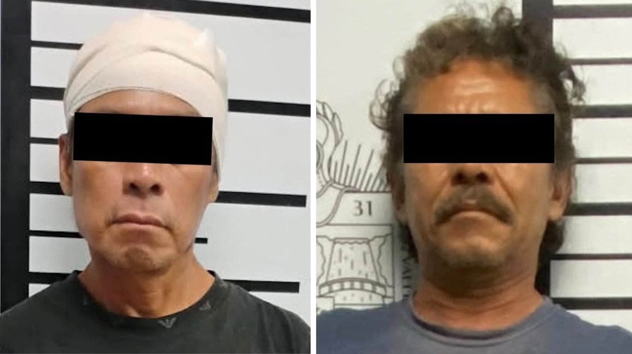 Detienen a dos hombres tras riña con palos y machete en Santiago
