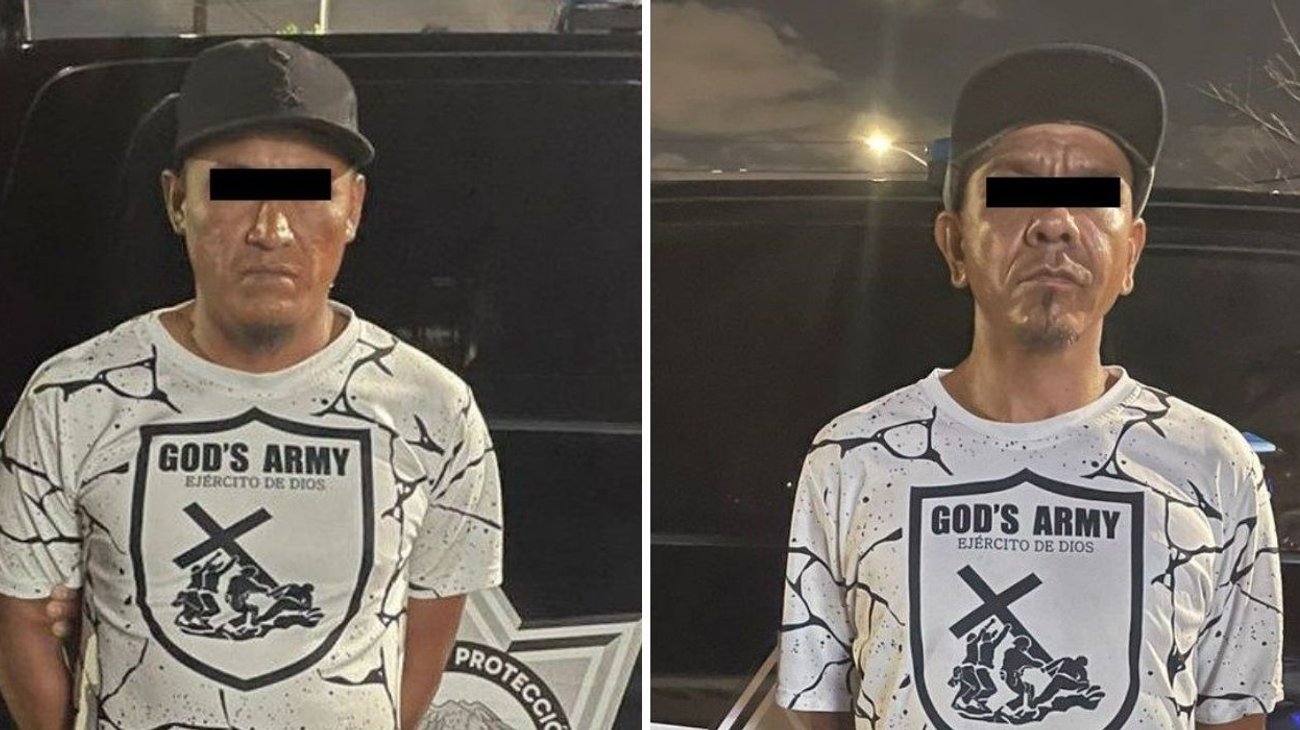 Detienen a dos hombres por robo a vehículo en Cumbres