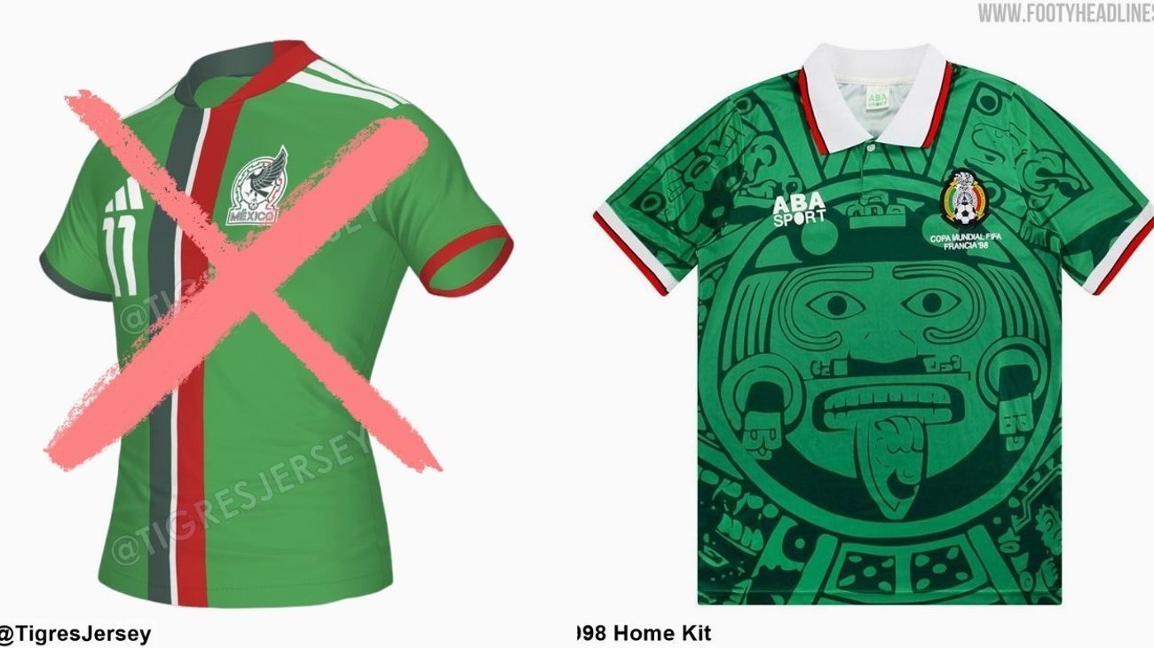 ¡Vuelve un clásico! Filtran jersey de México para el Mundial