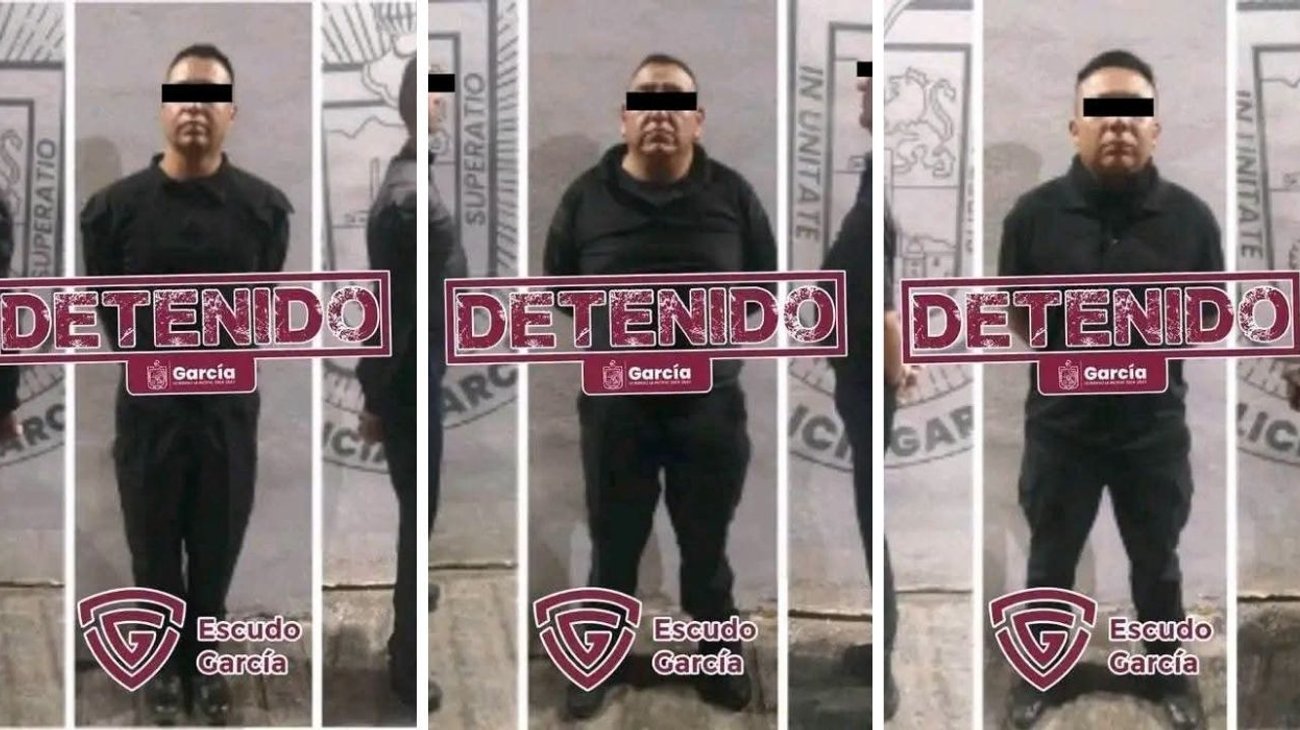 Caen tres policías de García por supuesta extorsión