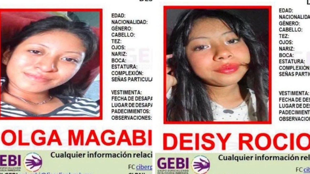 Desaparecen dos hermanas de 12 y 17 años en García