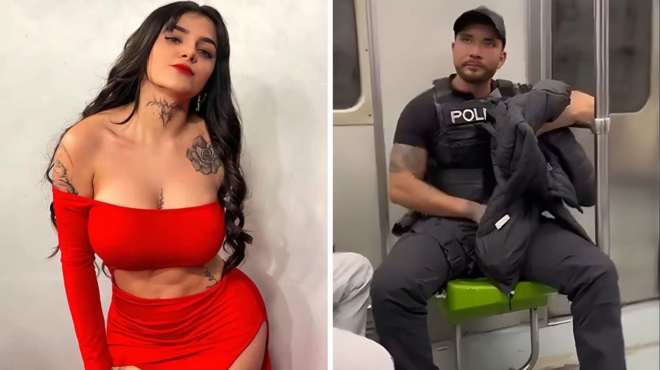 Karely ofrece empleo a policía que grabó con Luna Bella