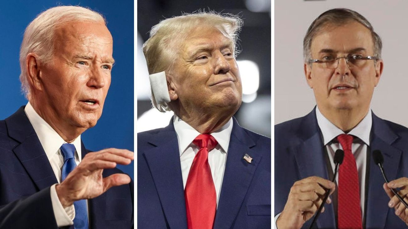 Insulto de Trump causa confusión ¿era para Ebrard o Biden?