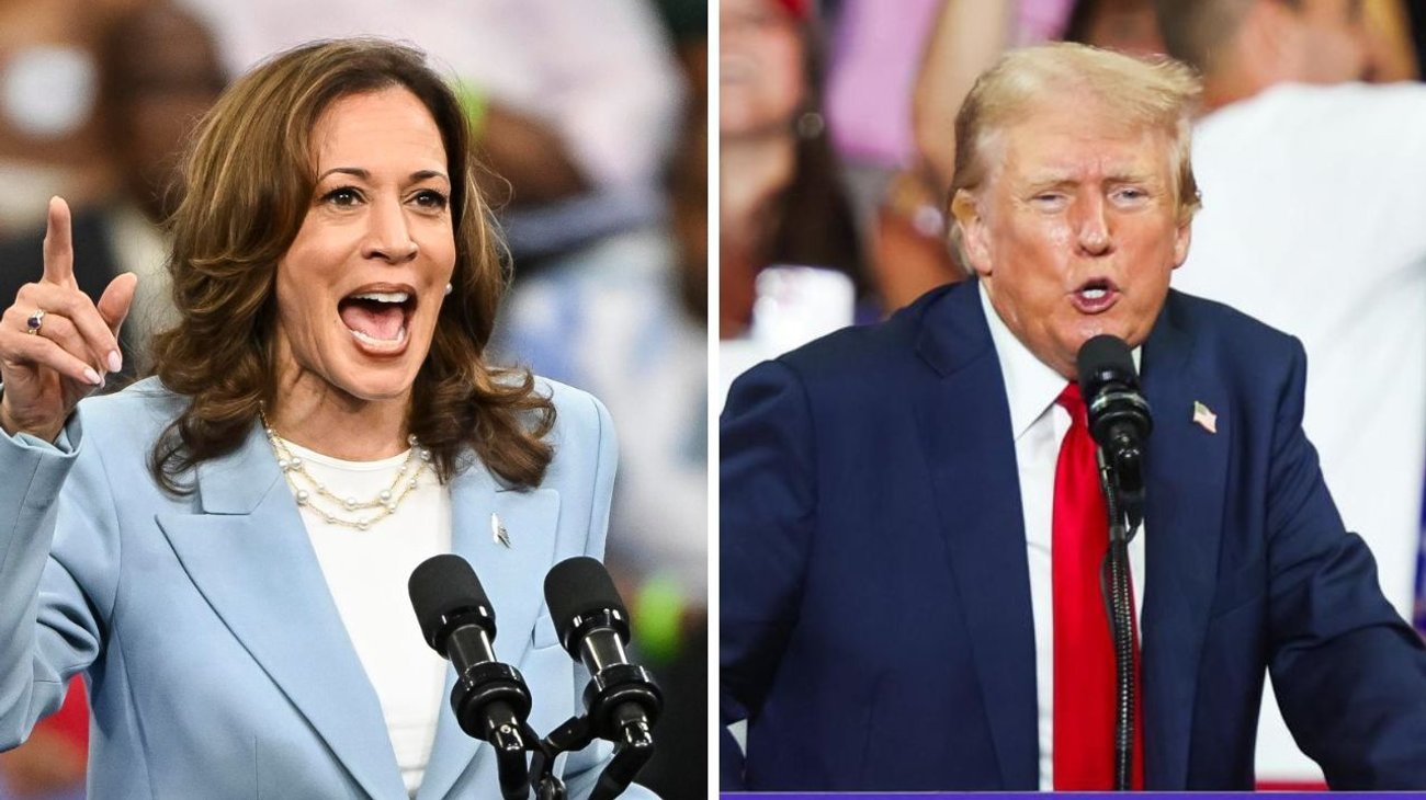 Harris tiene ligera ventaja frente a Trump, según encuesta