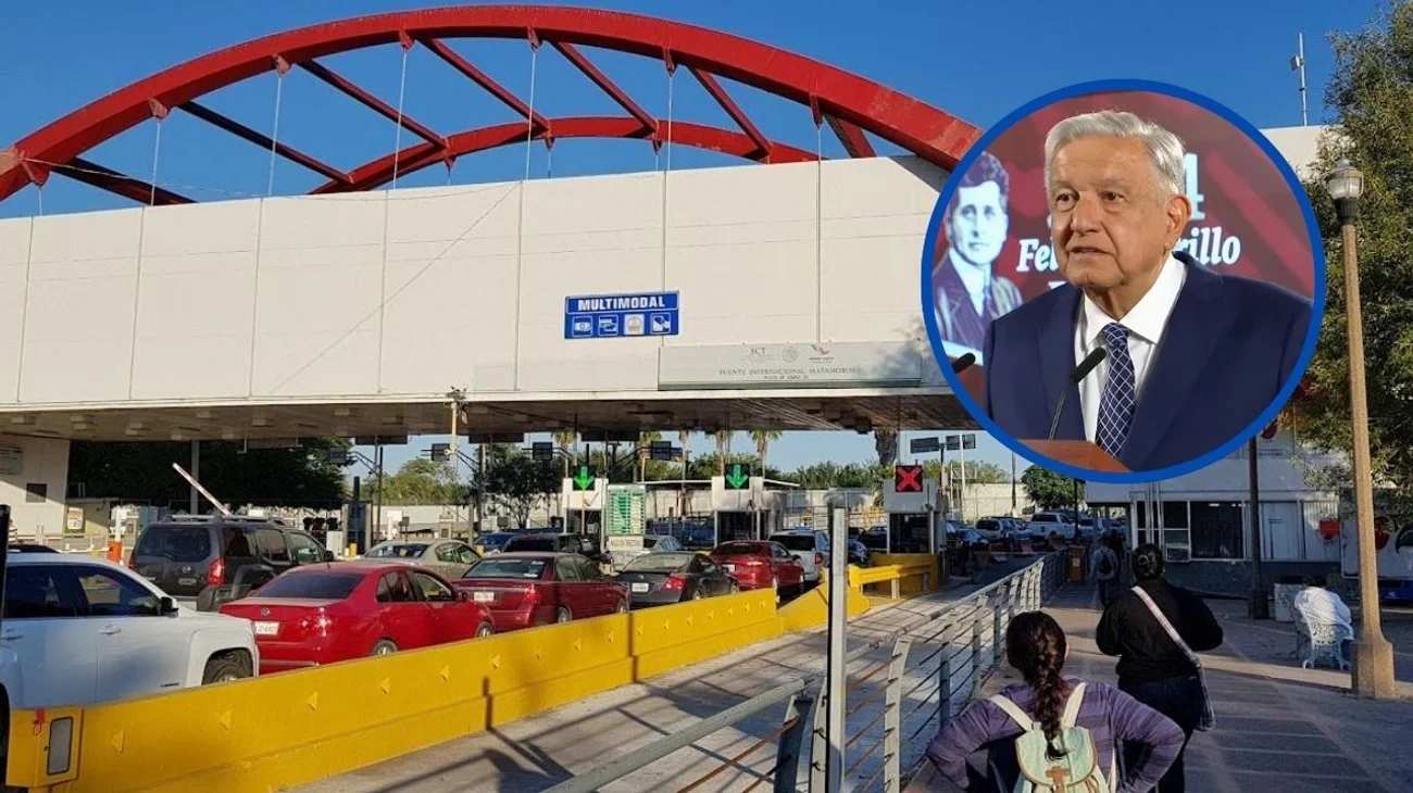 Cierran puente internacional Gateway por visita de AMLO