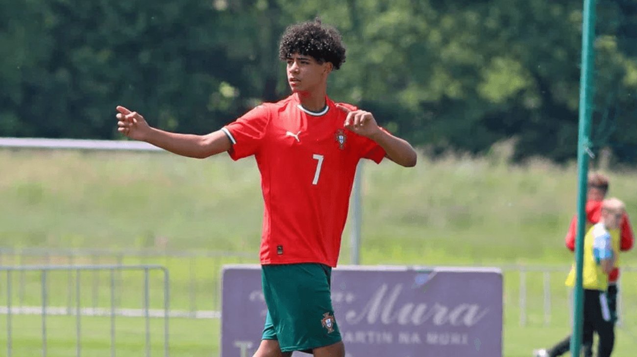 Cristiano Jr es convocado por la selección sub-16 de Portugal