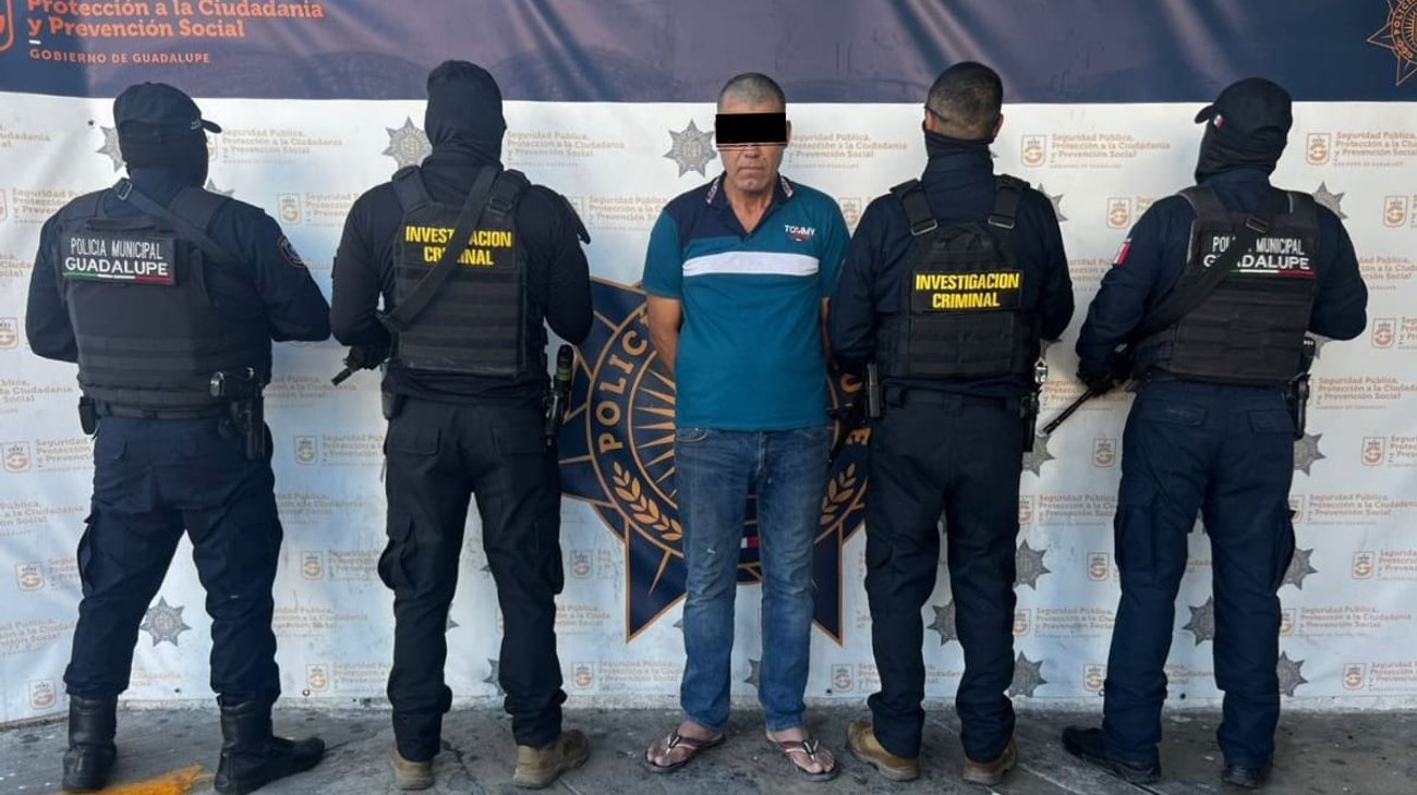 Cae en Guadalupe a presunto distribuidor de celulares robados