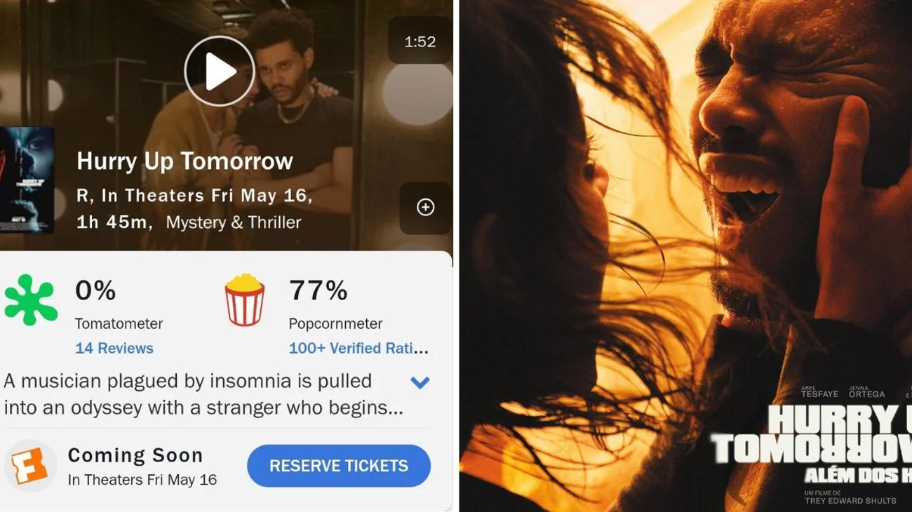 Debuta ‘Hurry Up Tomorrow’ con 0% en Rotten Tomatoes