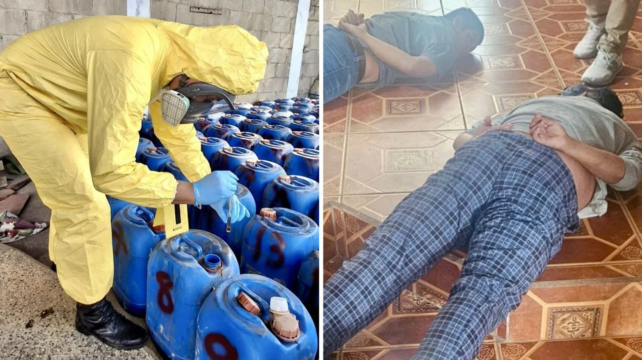 Desmantelan laboratorio y arrestan a un mexicano en Guatemala