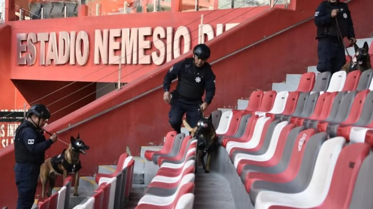 Despliegan operativo de seguridad para el juego Toluca vs Rayados