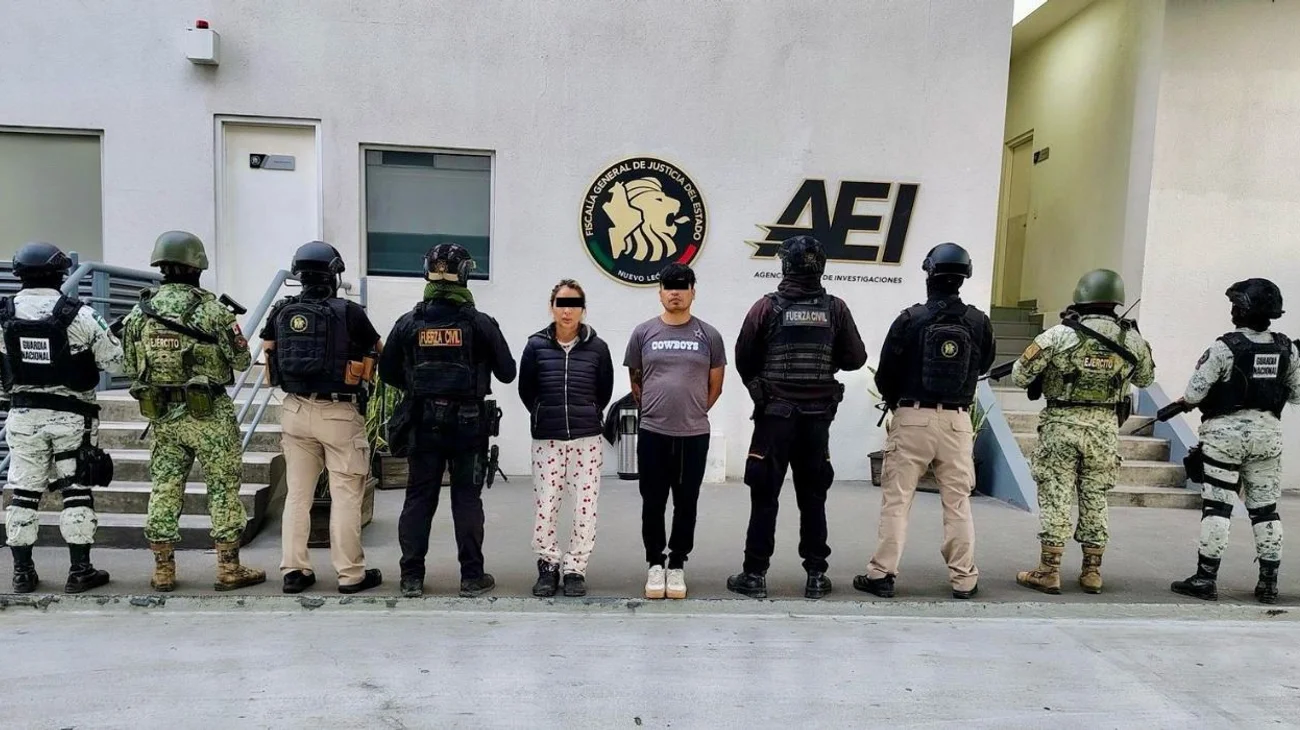 Detienen a pareja considerada miembros de un grupo delictivo