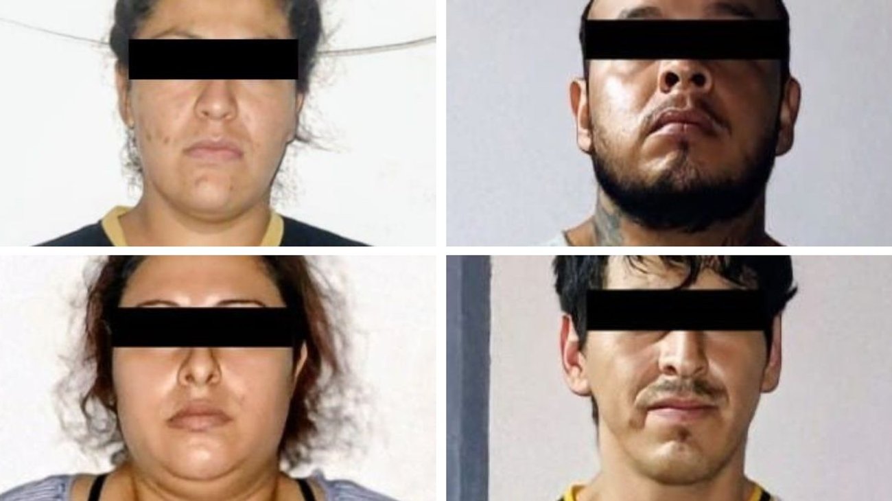 Detienen a cuatro por presunto narcomenudeo en Santa Catarina