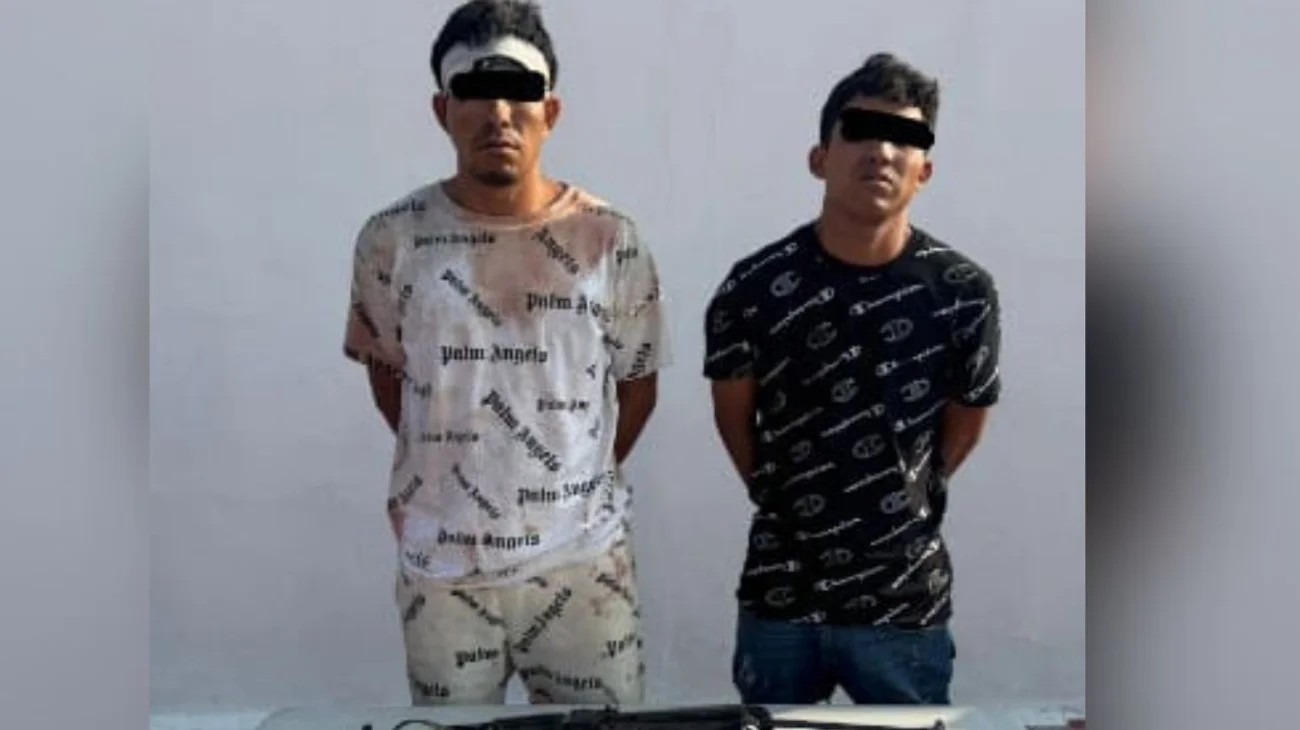Detienen a dos hombres por disparar a policías en Escobedo