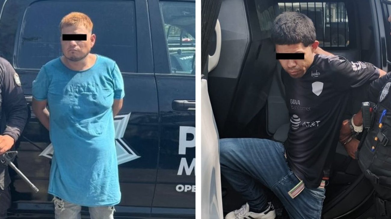 Detienen a dos jóvenes con droga en la colonia Industrial