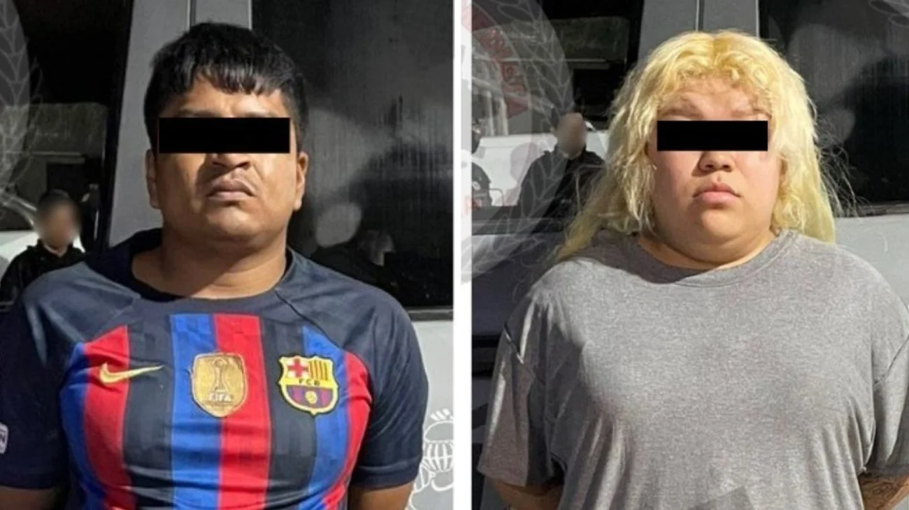 Detienen a dos presuntos narcomenudistas en García