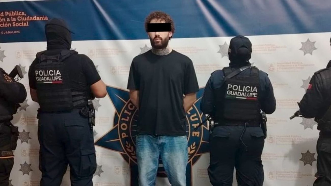 Detienen a joven con más de un kilo de droga en Guadalupe