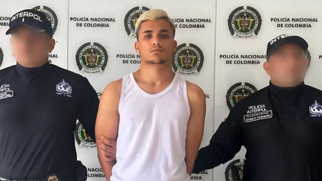 Detienen en Colombia a uno de los más buscados del Tren de Aragua