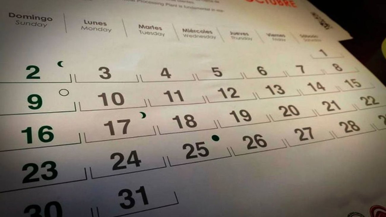 Se agrega día de asueto y descanso obligatorio al calendario