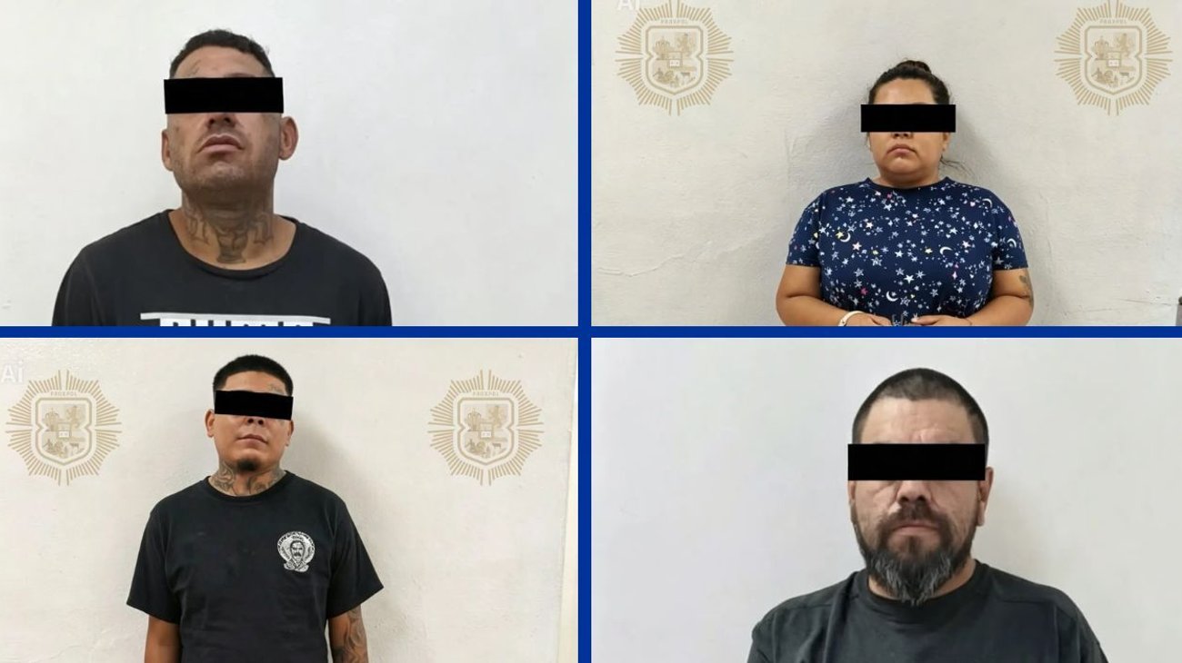 Detienen a cinco con más de 300 dosis de droga en Escobedo