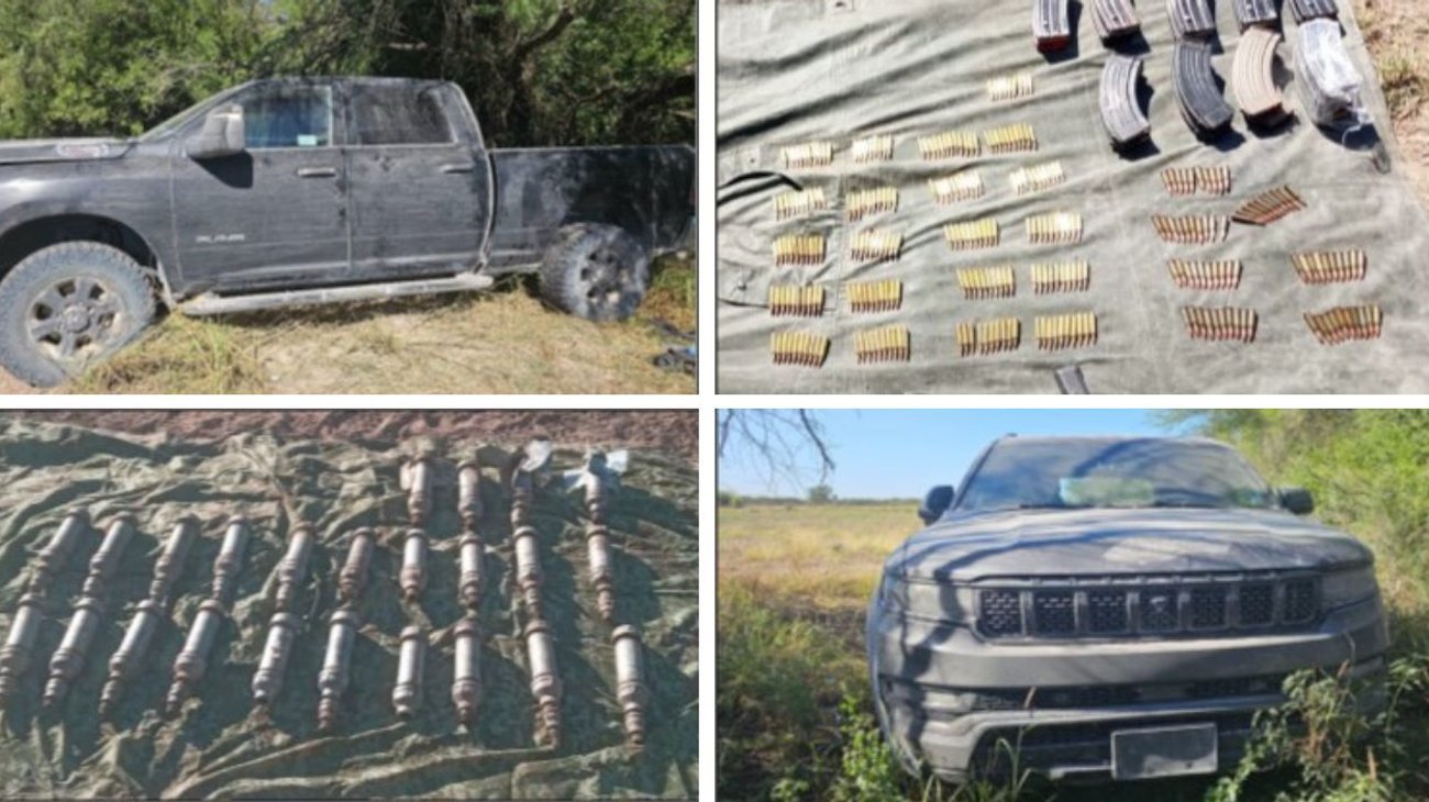 Ejército Mexicano asegura armas y artefactos explosivos 