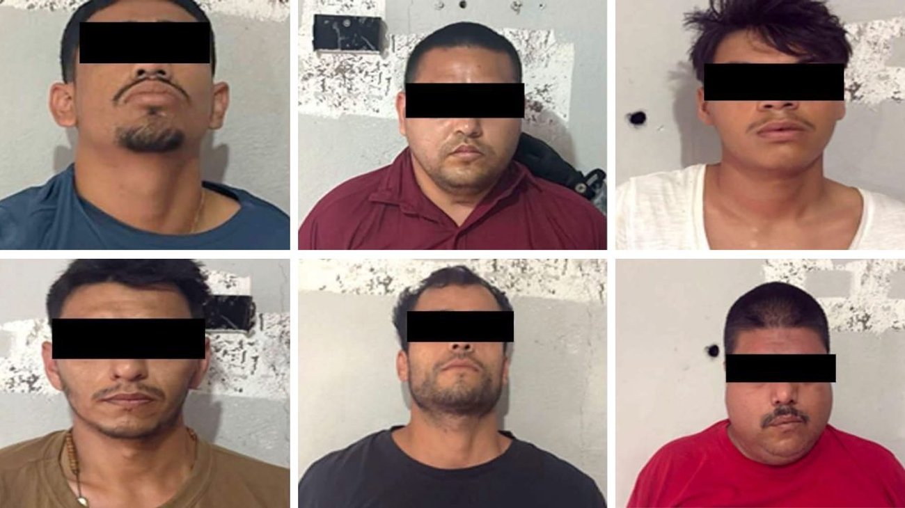 Operativo en Matamoros deja seis detenidos y armas aseguradas