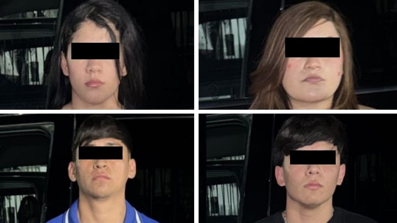 Detienen a cuatro jóvenes tras persecución en Monterrey