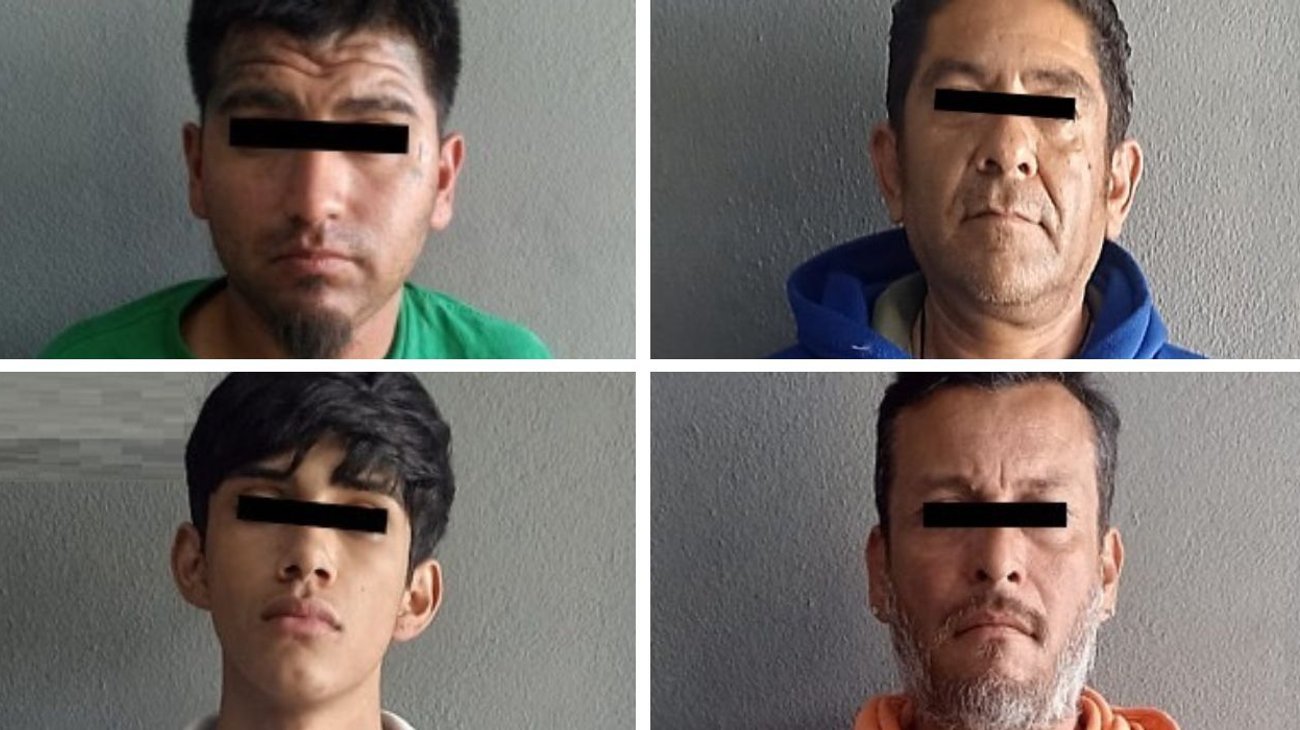 Detienen a cuatro delincuentes con arma y droga en Apodaca